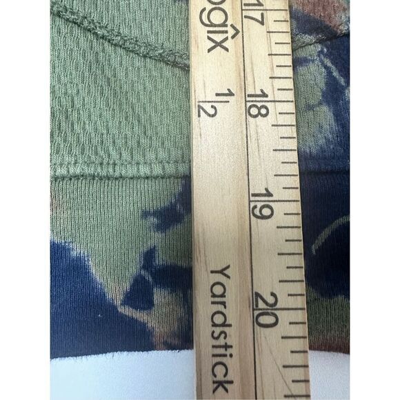 Apple Green Los Angeles Tie Dye Hooded Jacket Full Zip Cotton Size M See Notes - Picture 8 of 11